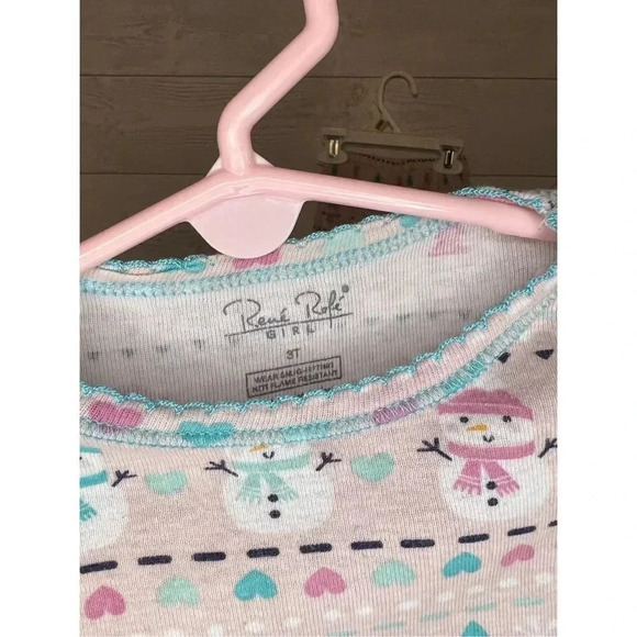 Rene Rofe 2 piece snowman pajamas Size 3T - Picture 4 of 4